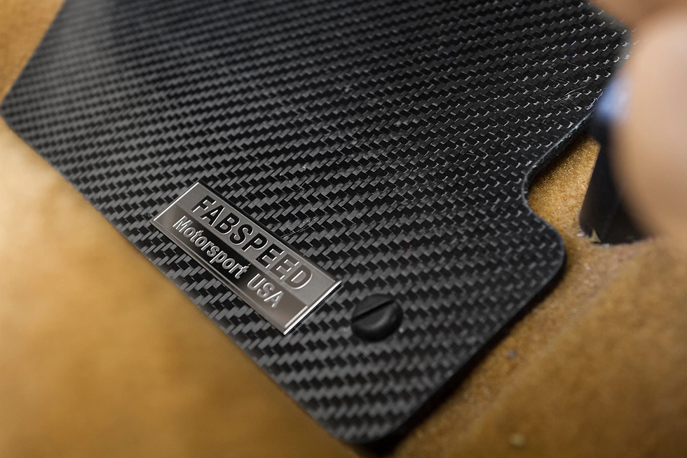 Thumbnail: Ferrari 360 Carbon Fiber Track Mats (1999-2005)