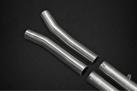 Thumbnail: CAPRISTO MERCEDES AMG GT & GTS VALVED EXHAUST, MID PIPES, & CAT DELETE
