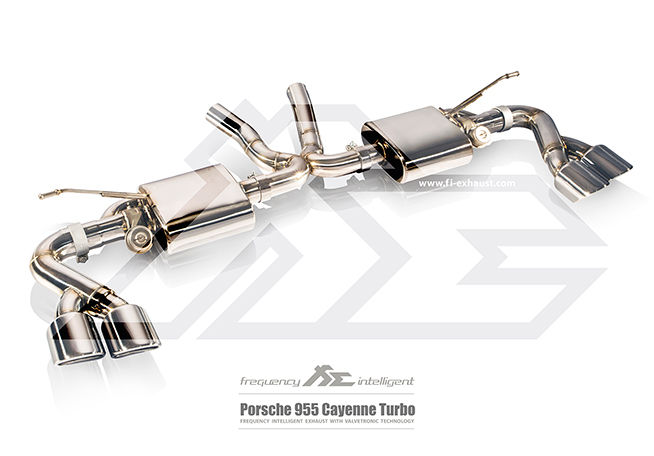 Thumbnail: FI Exhaust porsche Cayenne/S 2004-2007 Quad Tips 100mm