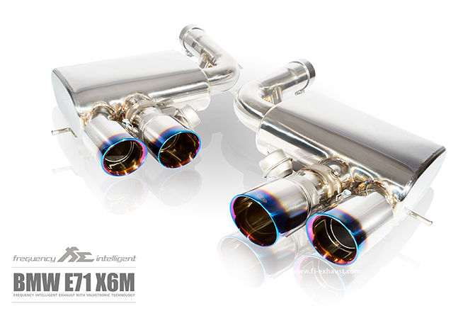 Thumbnail: FI Exhaust BMW X5M/X6M (E71) S63 2009+ Quad Tips