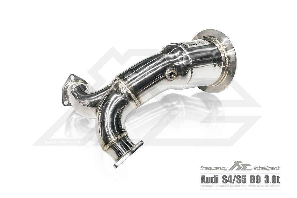 Thumbnail: FI Exhaust Audi 2017+ S4/S5 B9 3.0 TFSI Quad Tips 89mm