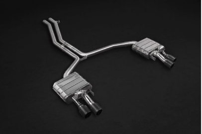 CAPRISTO AUDI S8 (D4) VALVED EXHAUST SYSTEM, MID PIPES