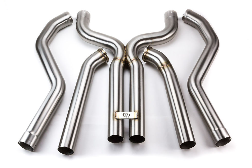 Thumbnail: M157 Downpipes and Exhaust, SL63