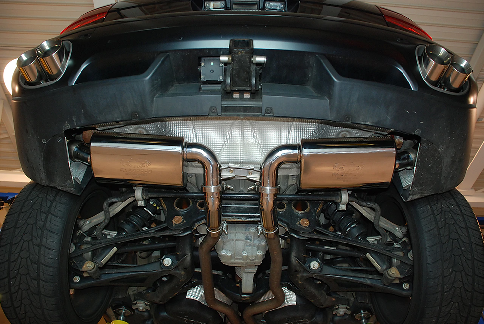 Thumbnail: Porsche 957 Turbo / Turbo S Maxflo Performance Exhaust System (2008-2010)