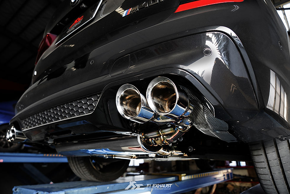 Thumbnail: FI Exhaust BMW X3 M40i G01 2020+ Quad Tips