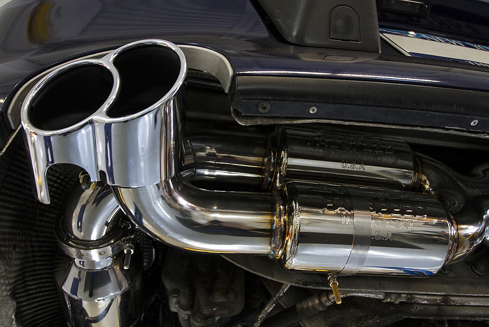 Thumbnail: Porsche 996 Turbo Supersport 70mm X-Pipe Exhaust System (2000-2005)