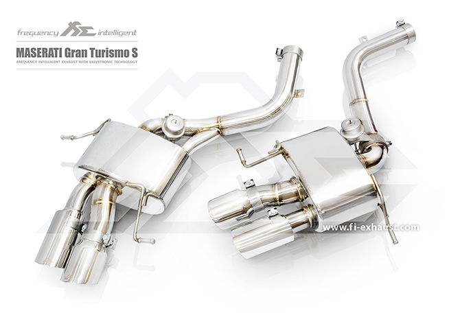 Thumbnail: FI Exhaust Maserati GranTurismo S 4.7L 2008-2014 Quad Tips 89mm