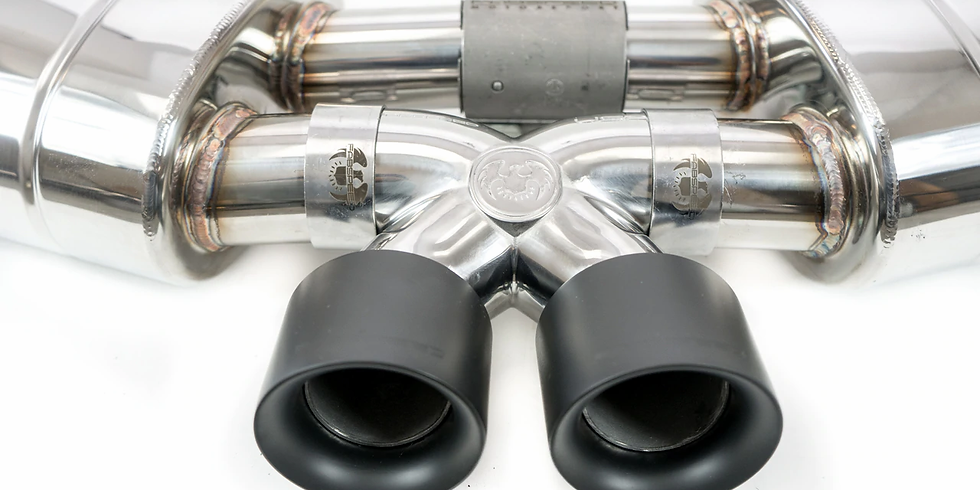 Thumbnail: Porsche 987 Boxster / Cayman TrackTec Valved Bypass Exhaust System (2005-2008)
