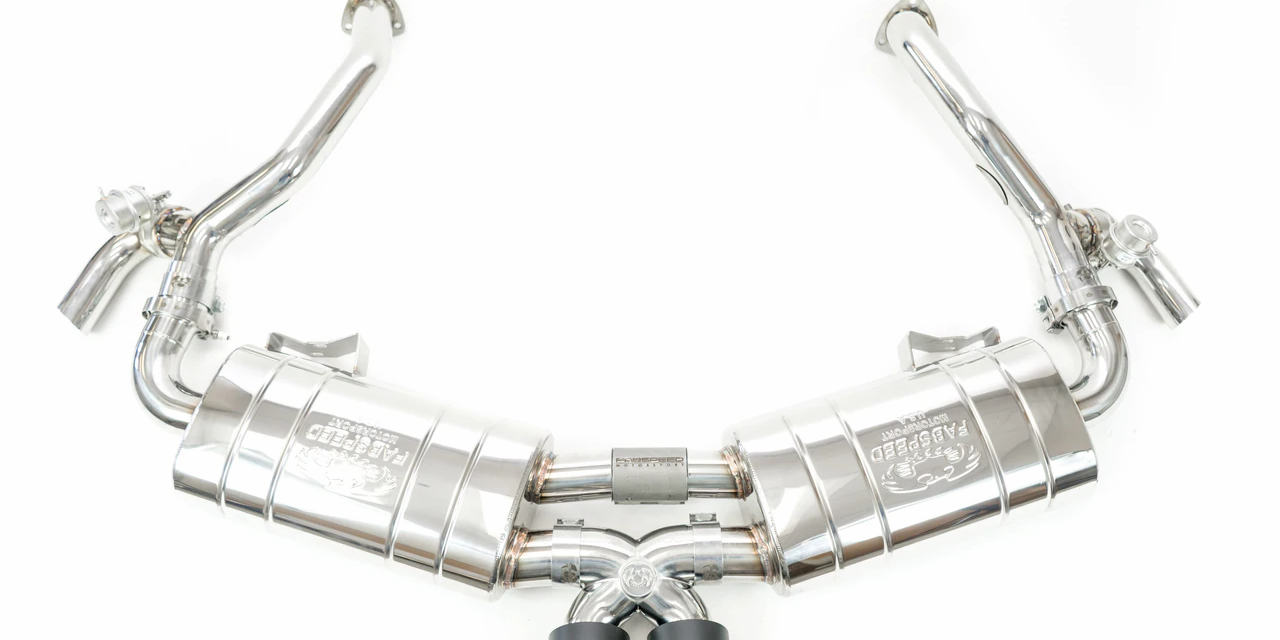 Porsche 987 Boxster / Cayman TrackTec Valved Bypass Exhaust System (2005-2008)