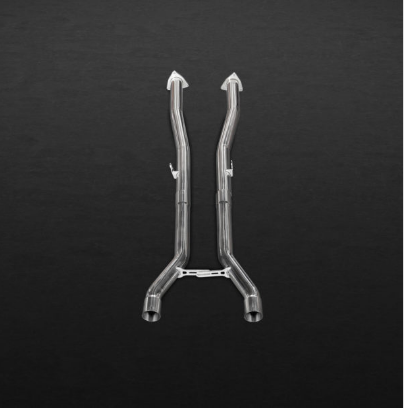 CAPRISTO BENTLEY CONTINENTAL GT V8 (S) MIDDLE SILENCER REPLACEMENT PIPES