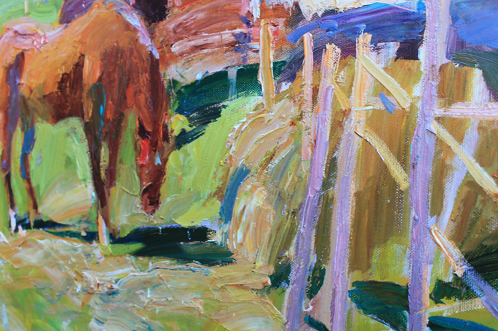 Thumbnail: SPRING IN THE OLD VILLAGE. Oksana Svizhak