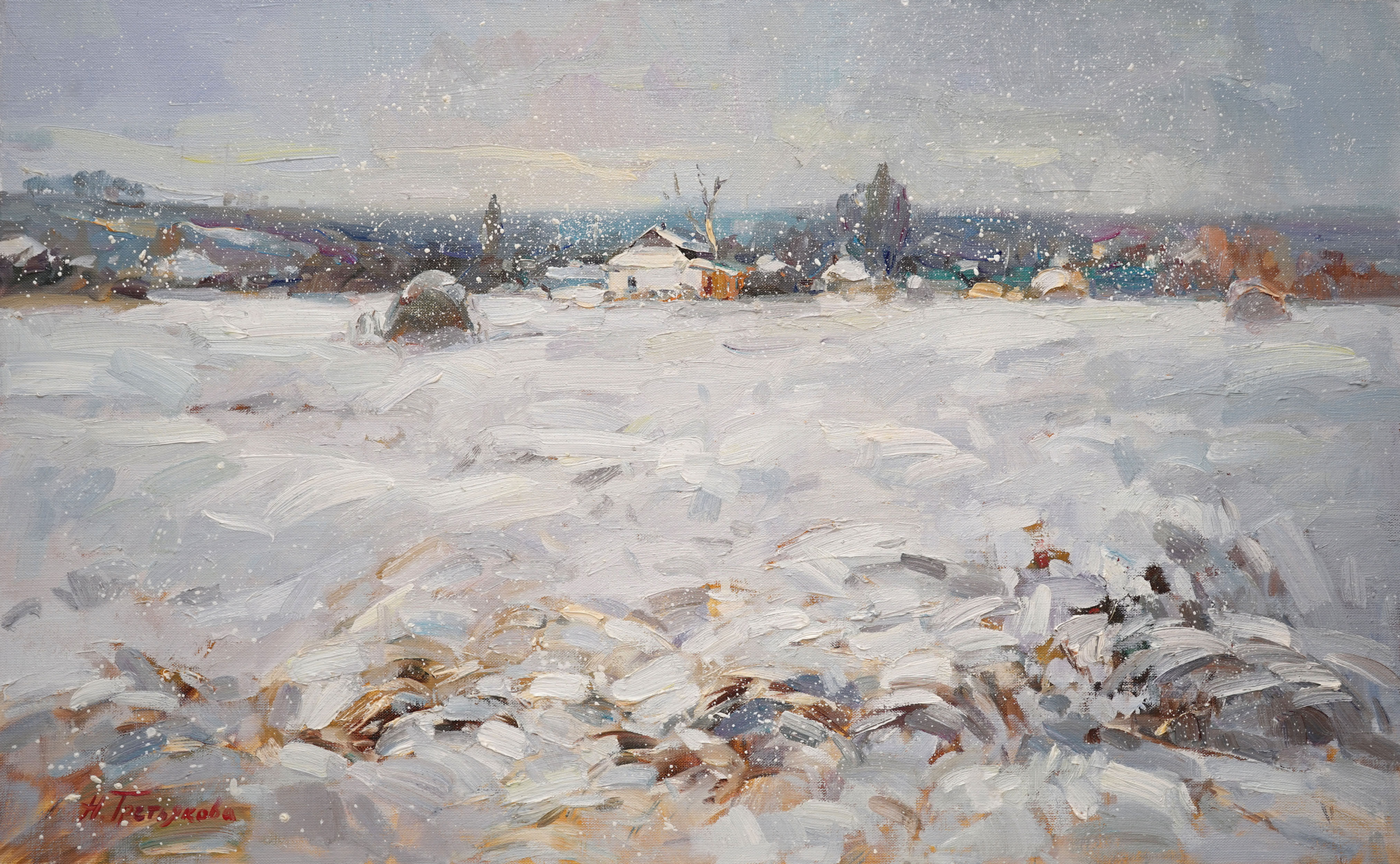 FIRST SNOW. Natalya Tretiakova