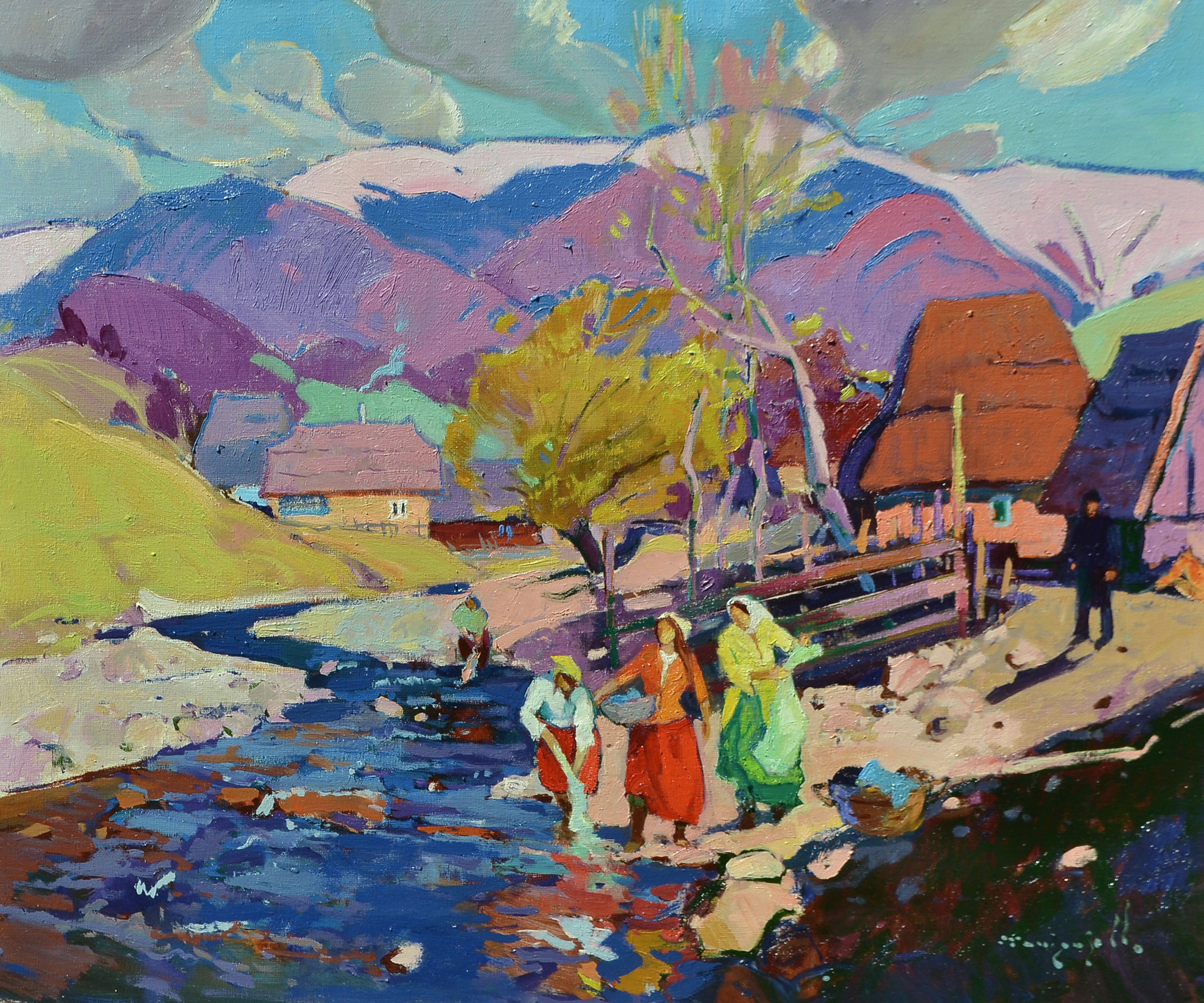 WASHING CLOTHES. Aleksandr Shandor