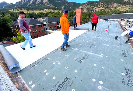 top academy with flatirons in background