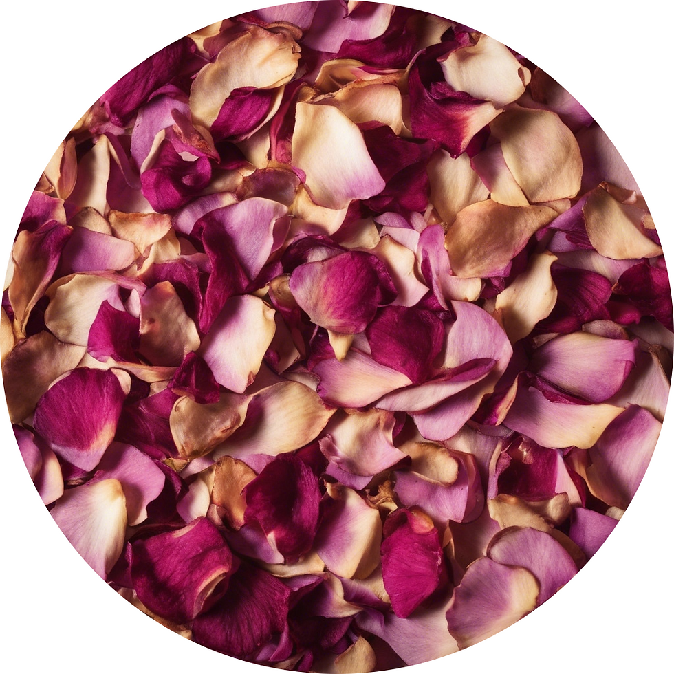 Rose petals