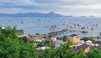 port de Labuan Bajo à Flores en Indonésie