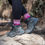 Miniatura: Calceta hiking Mujer