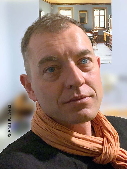Portrait of Nil Orange, Designer of the Pontifex Tarot