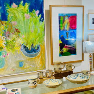 Paintings, ceramics, prints some of the many beautiful works on display at Cartmel Ground this autumn.