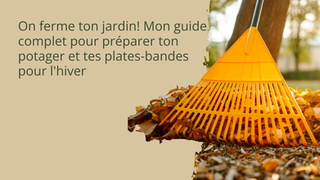 On ferme ton jardin! Mon guide complet pour préparer ton potager et tes plates-bandes pour l'hiver