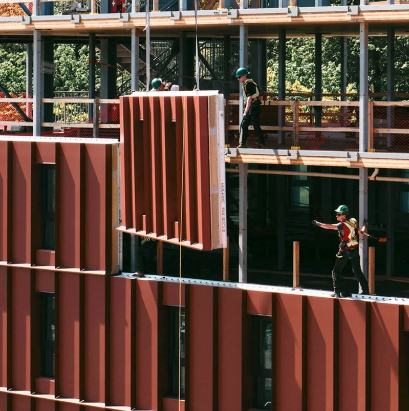 BCIT Mass Timber Student Housing — view 3