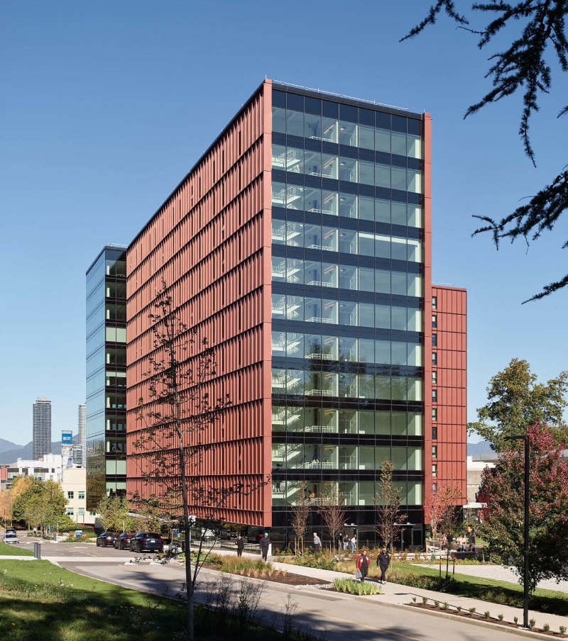 BCIT Mass Timber Student Housing — view 1