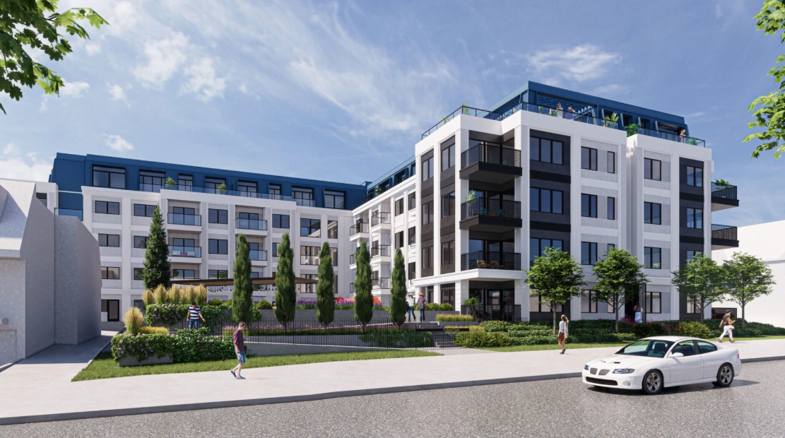 Leland Park Multi-Family Residential Project — view 1