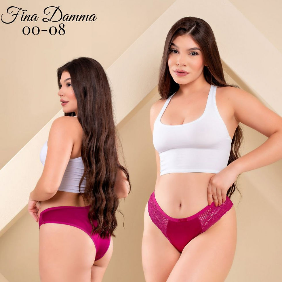 Miniatura: Traditional panties with lace sides