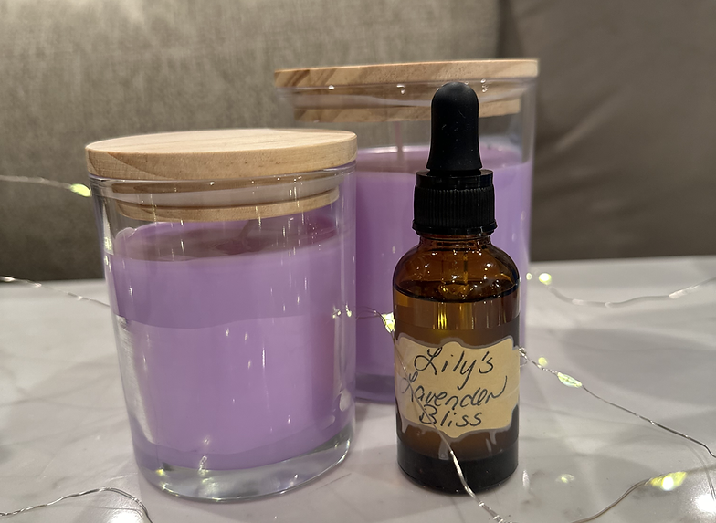 Her Vision Candle and Essential Oil