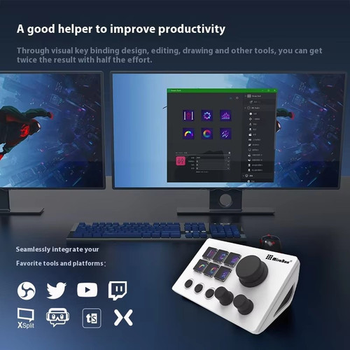 Mirabox N3 Stream Deck - Shop Now at Notgadget for Seamless Streaming
