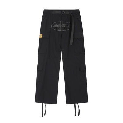 Corteiz Black Cargo Pants