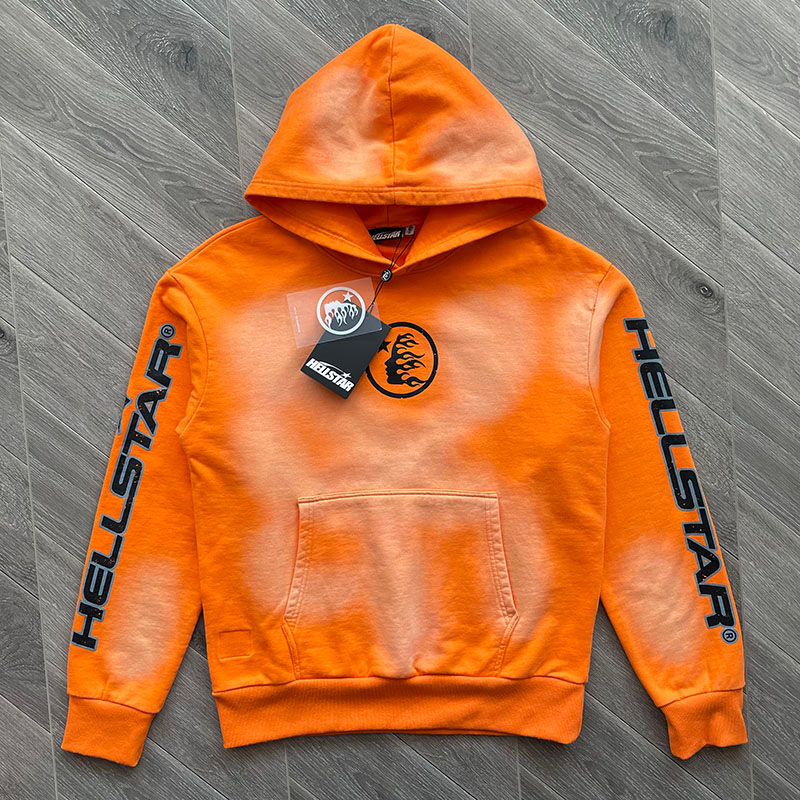 Hellstar Orange Hoodie