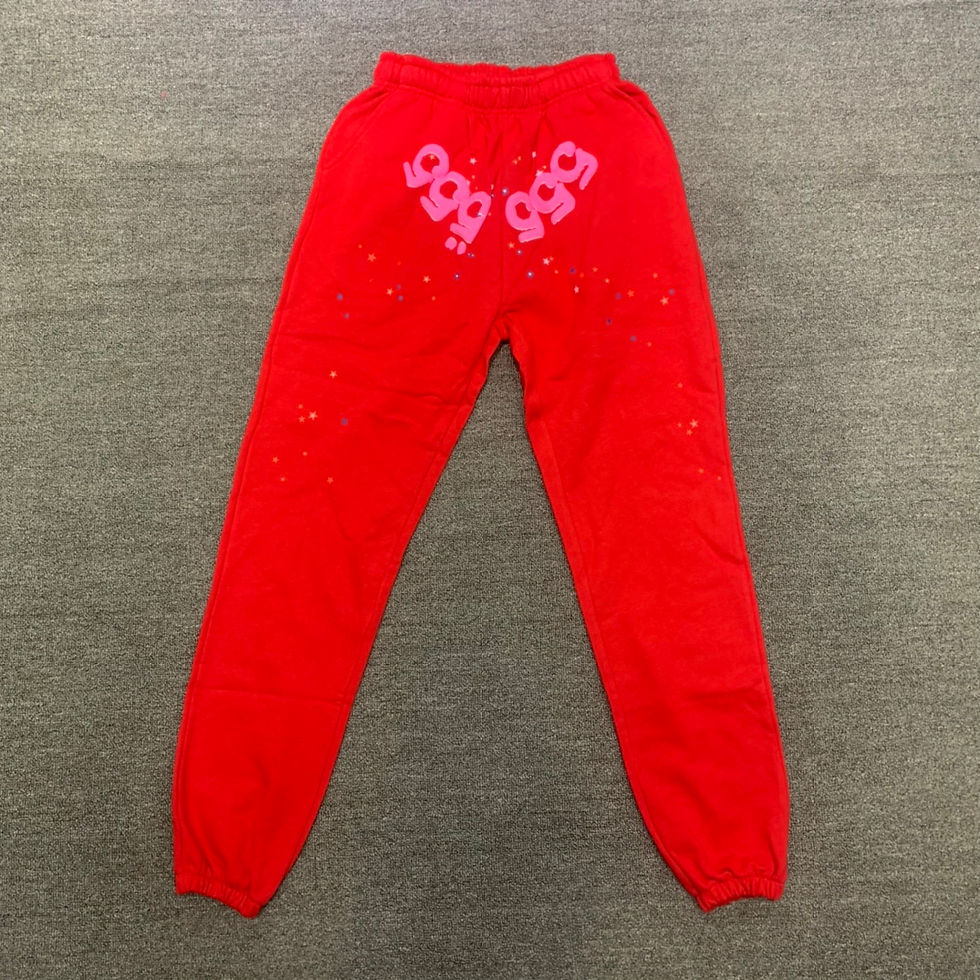 Sp5der Red Pants
