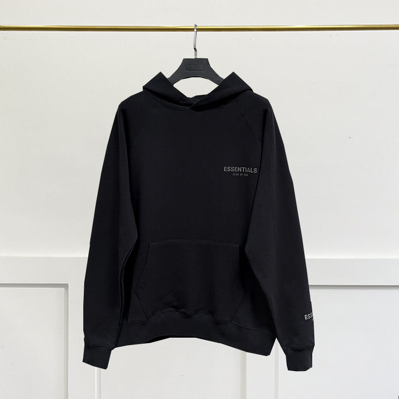 Essentials Black Hoodie