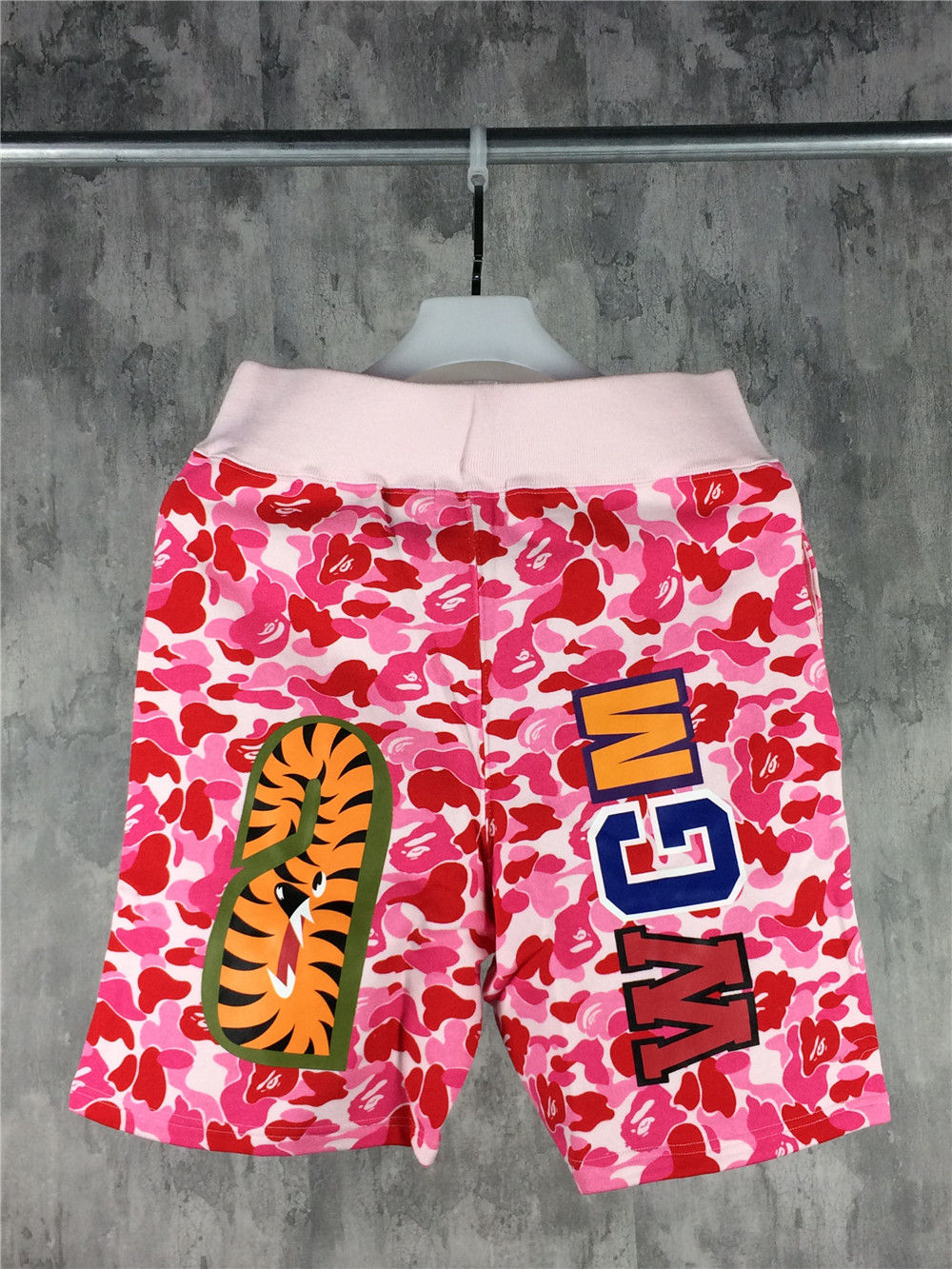Bape Pink Camo Shorts