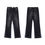 Thumbnail: Gallery Dept. Black w/ Blue Flared Jeans