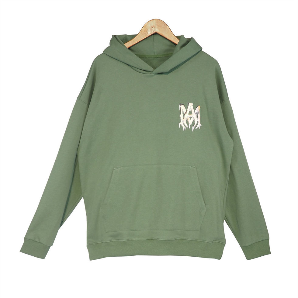 Amiri Green Hoodie