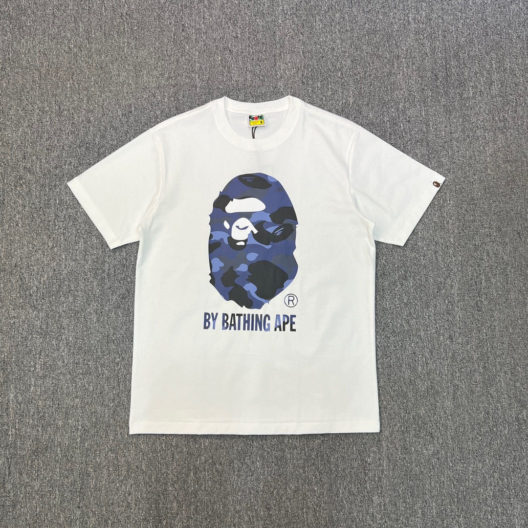 Bape White Tee