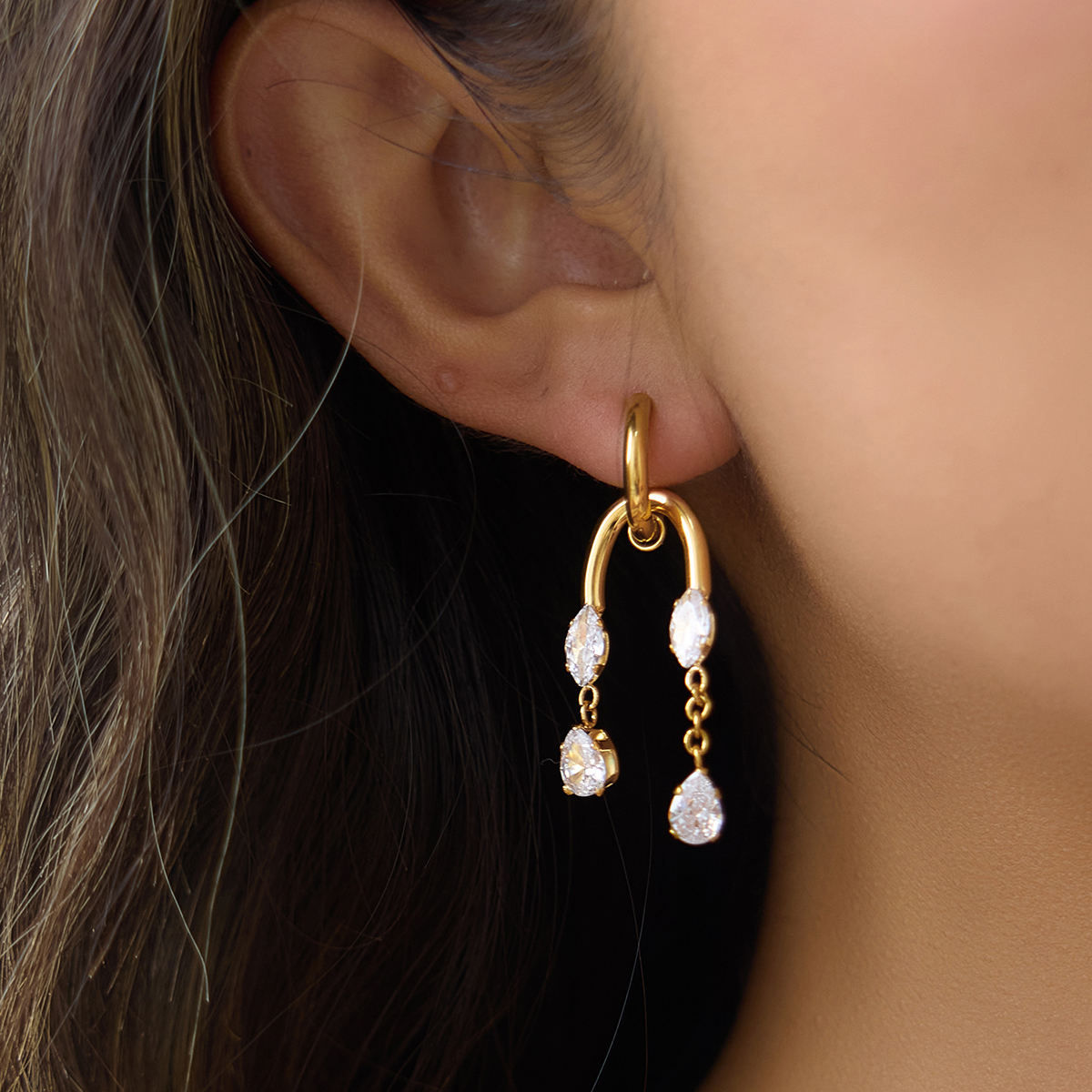 Gemma Arch Drops Earrings