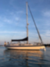 Salvinia, entered in the 2019 3 Peaks Yacht Race for team Fat(ter) Boys.