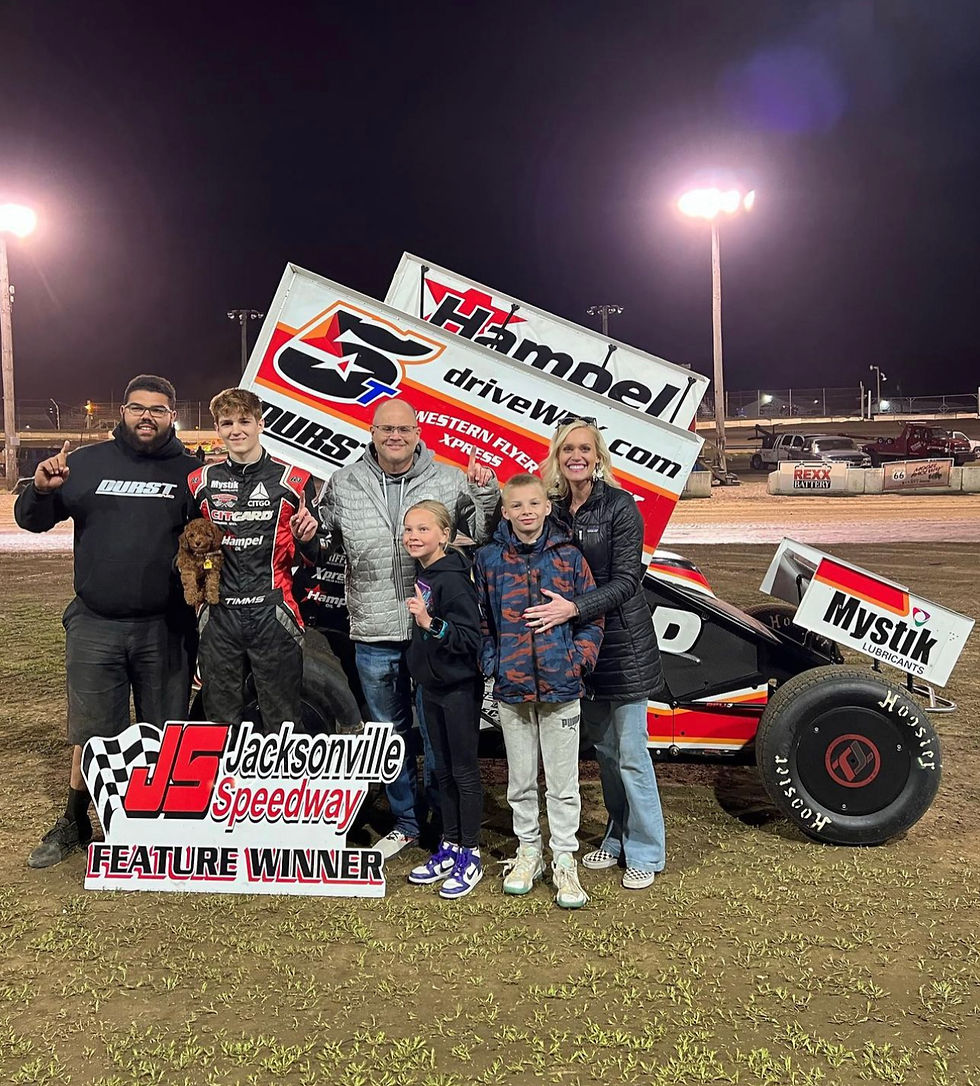 Timms Tops Field at Jacksonville Speedway Opener