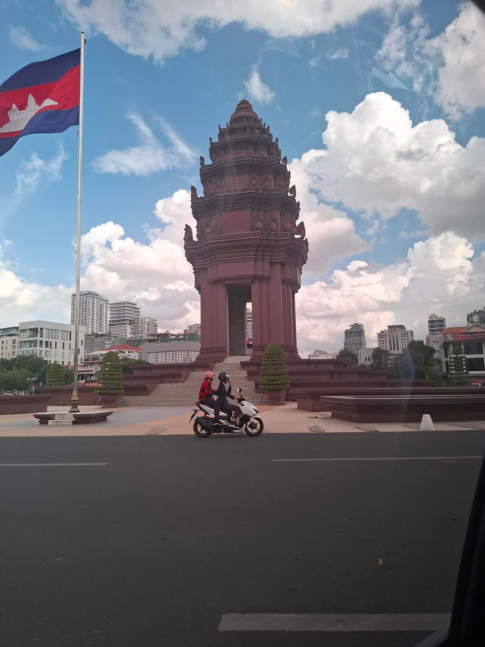 Monument Phnom Penh Cambodia 10th July 2025