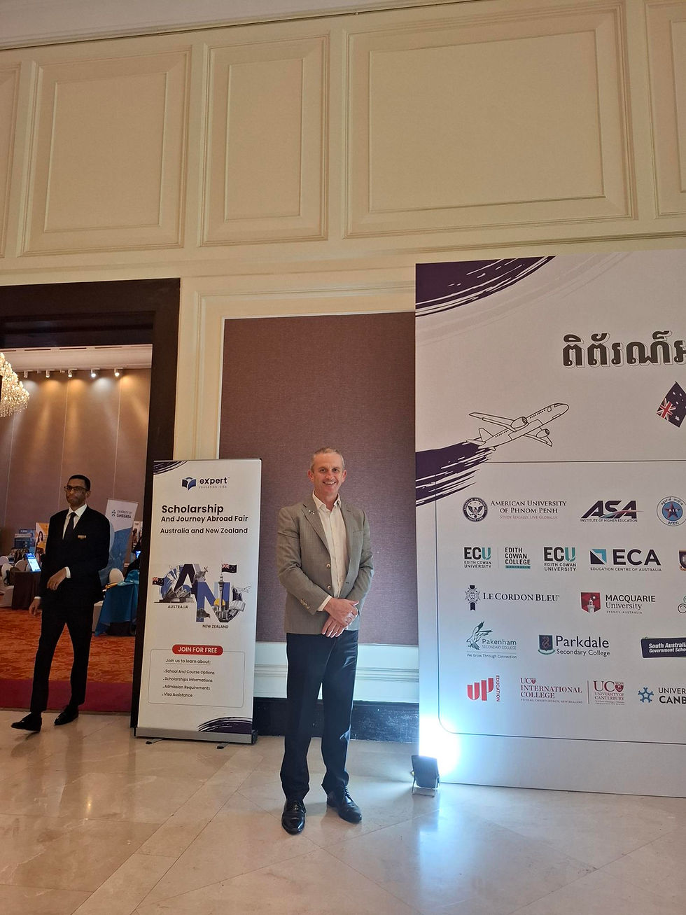 International Student Fair with Expert Education, Phonm Penh, Cambodia - 11th July, 2025