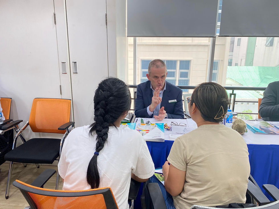 Meeting with a family from Ho Chi Min City 5th July 2025
