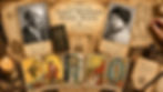 Arthur Edward Waite y Pamela Colman Smith durante la creación del Tarot Rider–Waite, la baraja que transformó la historia del Tarot moderno.