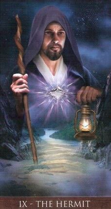 El Ermitaño Arcanum Tarot