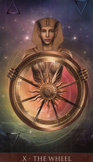 La Rueda de la Fortuna Arcanum Tarot