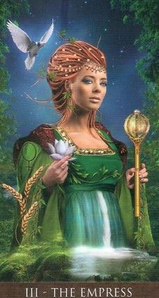 La Emperatriz Arcanum Tarot