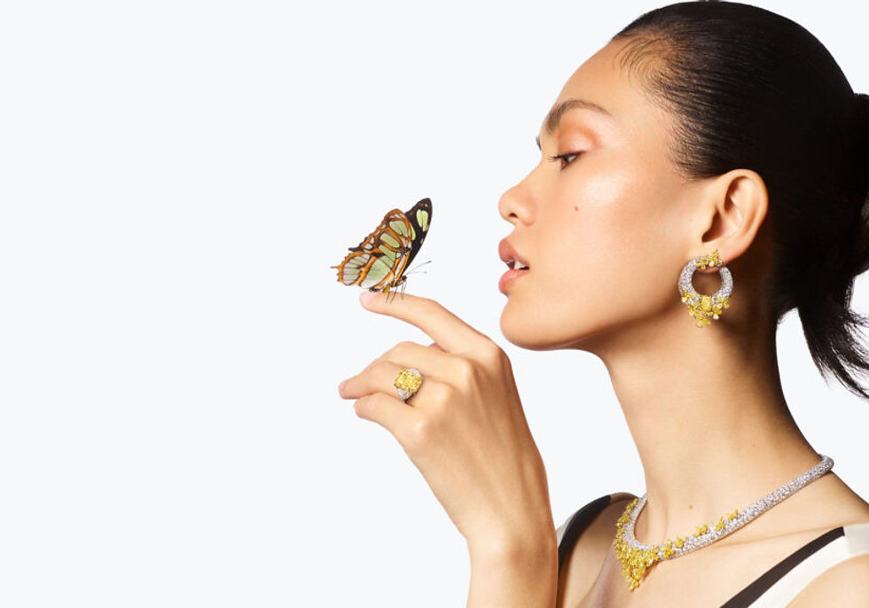 Graff I Wish 2026 high jewellery portrait with diamonds