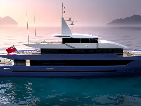 Delta Marine Reveals a New Generation of Sculptural Hybrid Superyachts